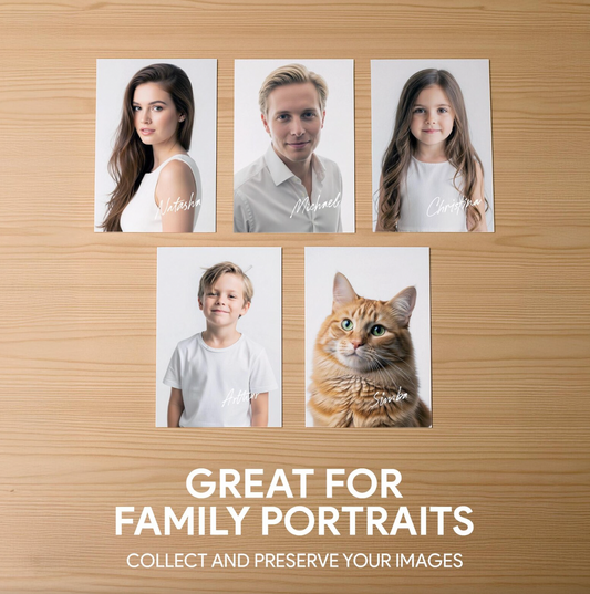 Custom A4 Metalluxe Print