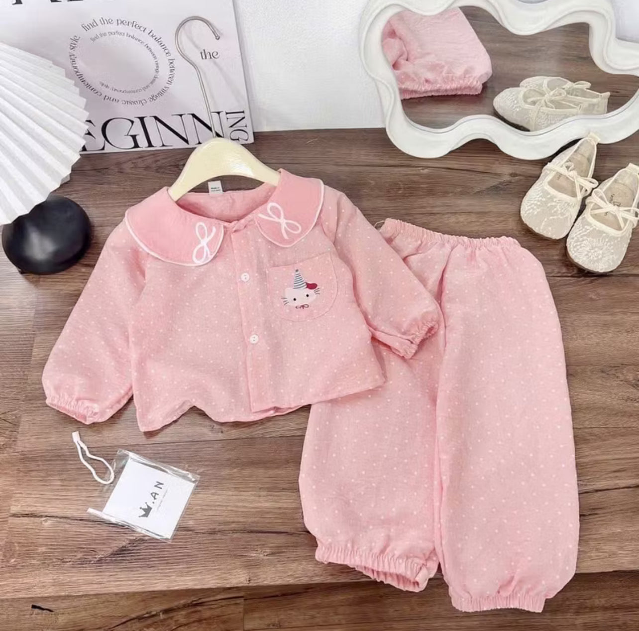 Collared Baby Pajamas