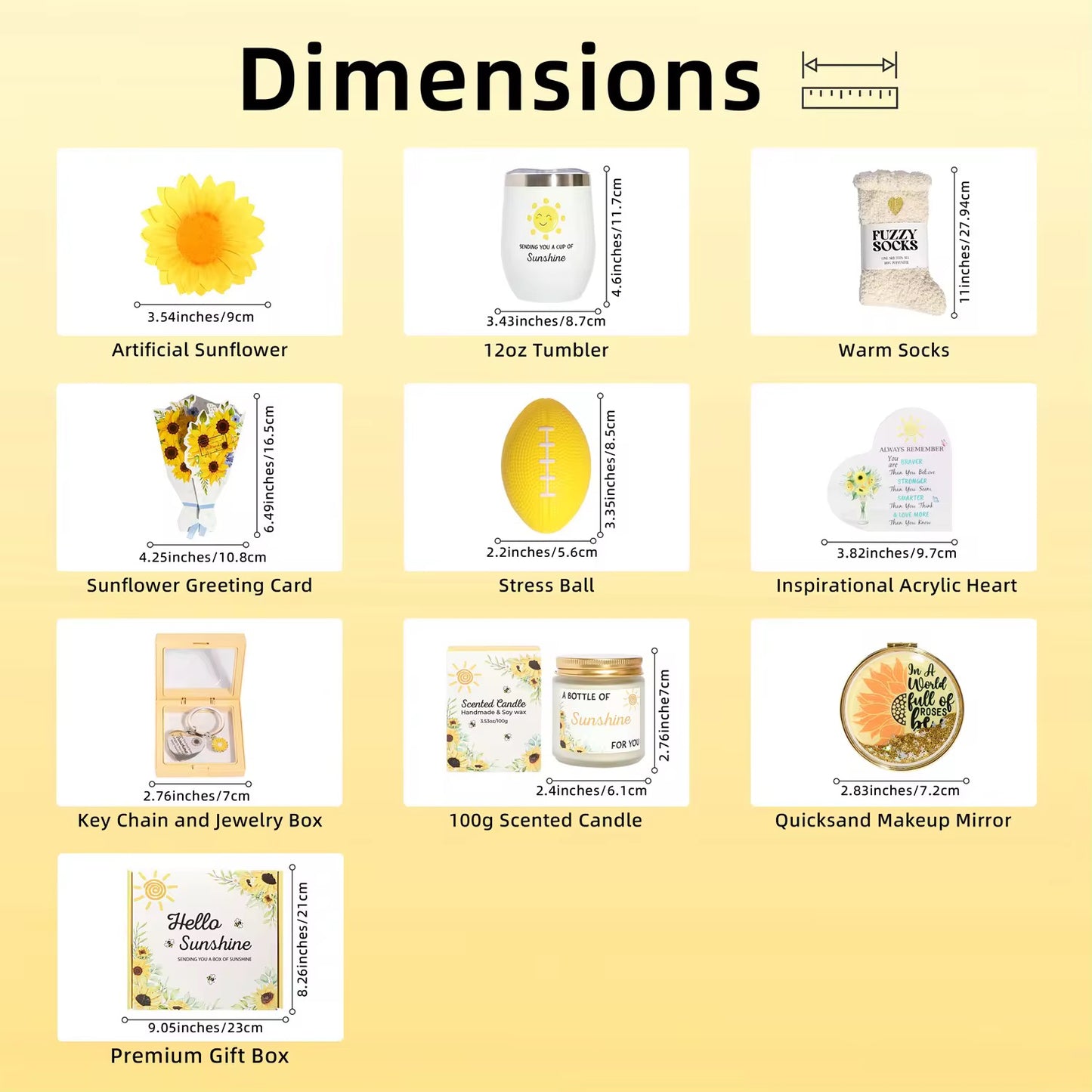 Marigold Yellow Gift Set
