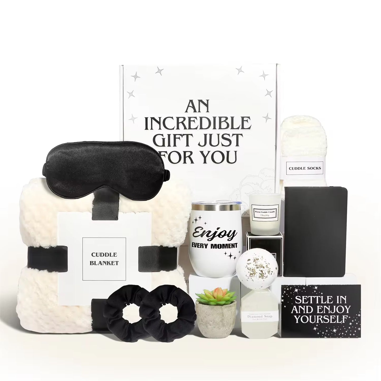 Cleo Black & White Gift Set