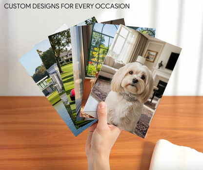 Custom A4 Metalluxe Print