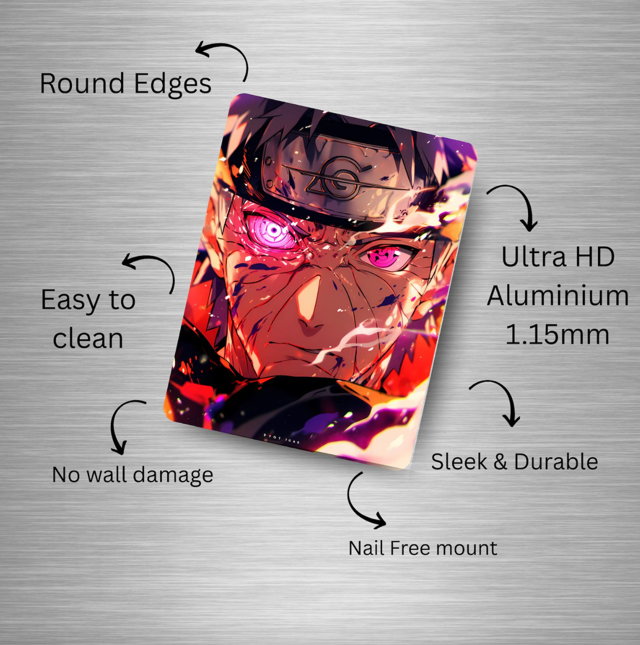 Custom A4 Metalluxe Print