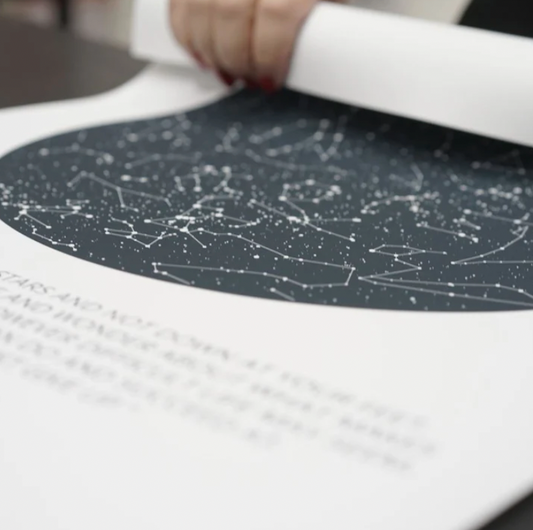 Custom Star Map - A3 Poster (Frameless)